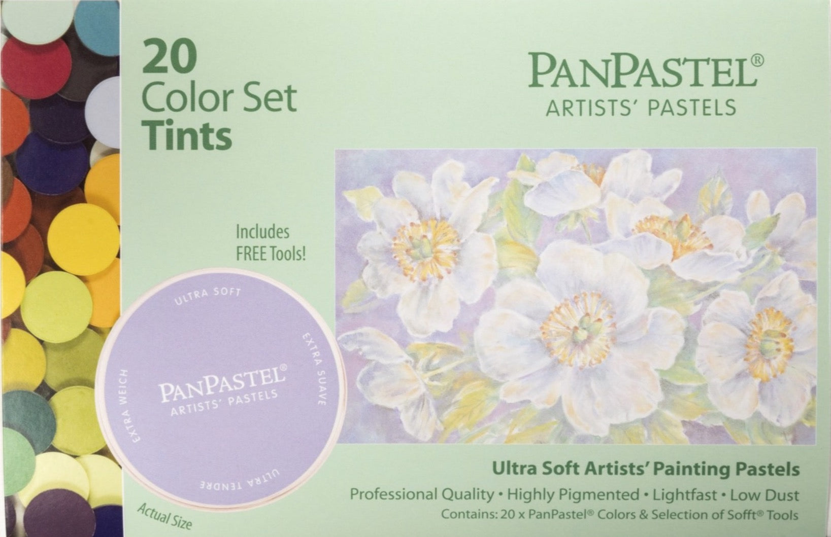 PanPastel 30204 20 Colour Set Tints