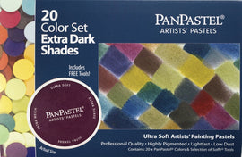 PanPastel 30207  Colour Set of 20 Pans Extra Dark