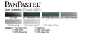 PanPastel 30079 Greyscale Palette Set 7 Pans, Sofft Tools & Tray