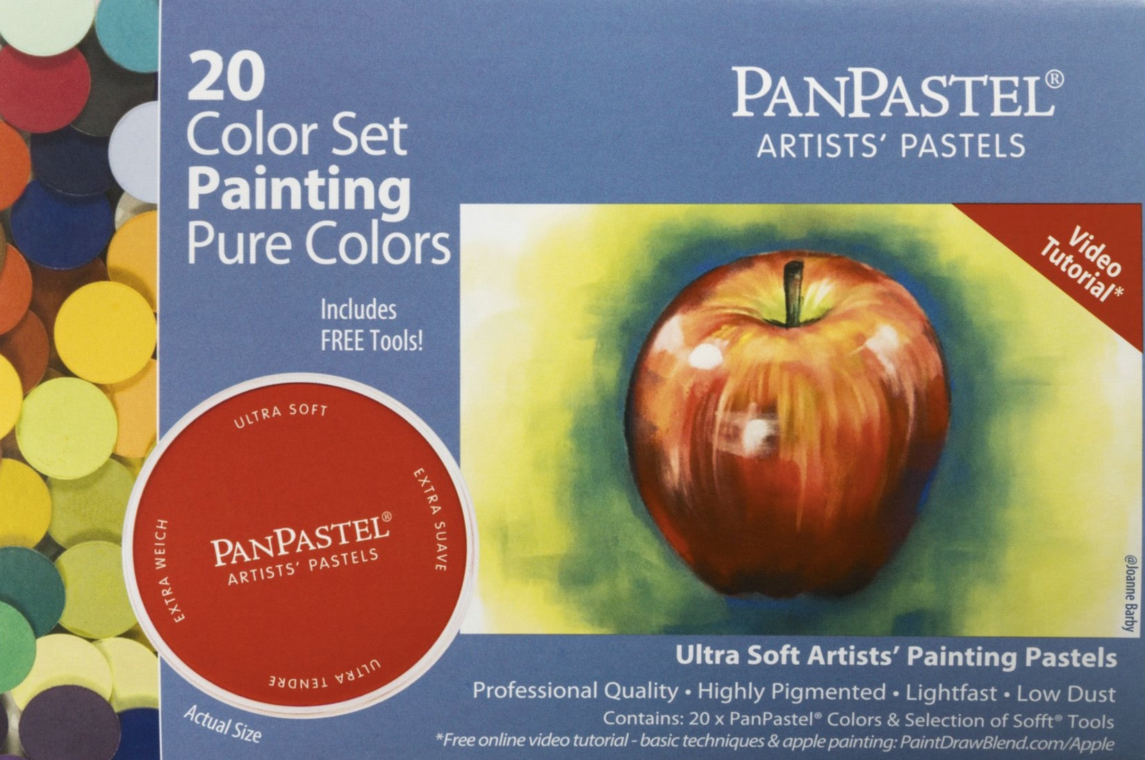 PanPastel 30201 set of 20 Pans Painting Pure Colours