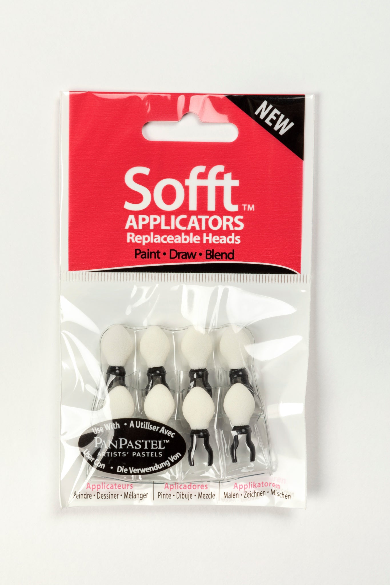 PanPastel Sofft tools Soft Applicator 63071 - Applicator Replacement Heads x 8