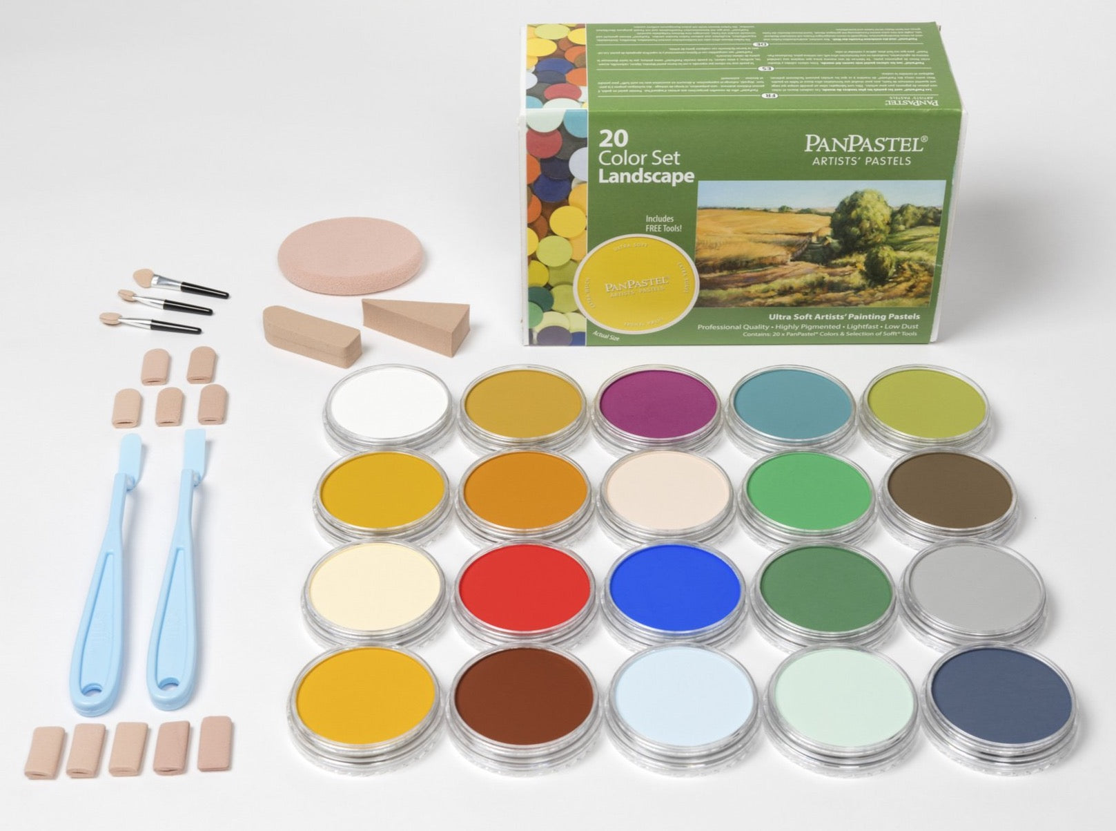 PanPastel 30202 20 Colour Landscape Pastel set