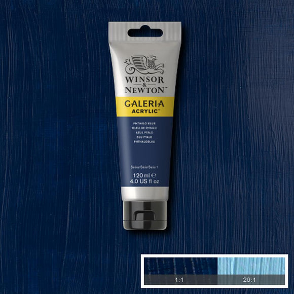 Winsor & Newton Galeria Acrylic Phthalo Blue 120ml