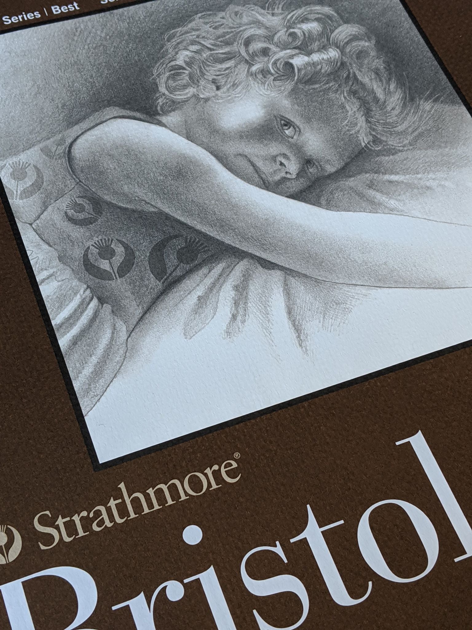 Strathmore 400 Series, Bristol Paper : 11 x 14" ( 27.9 x 35.6cm) : 15 sheets smooth