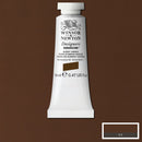 Winsor & Newton Designers Gouache paint 14 mls A rich dark brown pigment, Burnt Umber is made from natural brown clays found in earth. It was named after Umbria, a region in Italy where it was mined. Burning the raw pigment intensifies its colour.