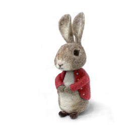 The Crafty Kit Company Bertie Bunny Needle Felting Craft Kit