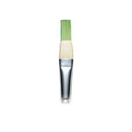 Winsor & Newton Short Flat/Bright Hog Long Handle Oil Brush Nº 3