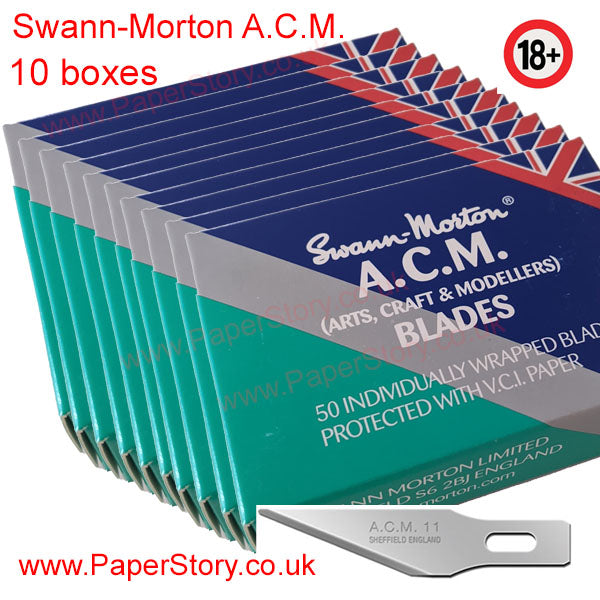 Swann Morton box of 50 blades ACM Nº 11