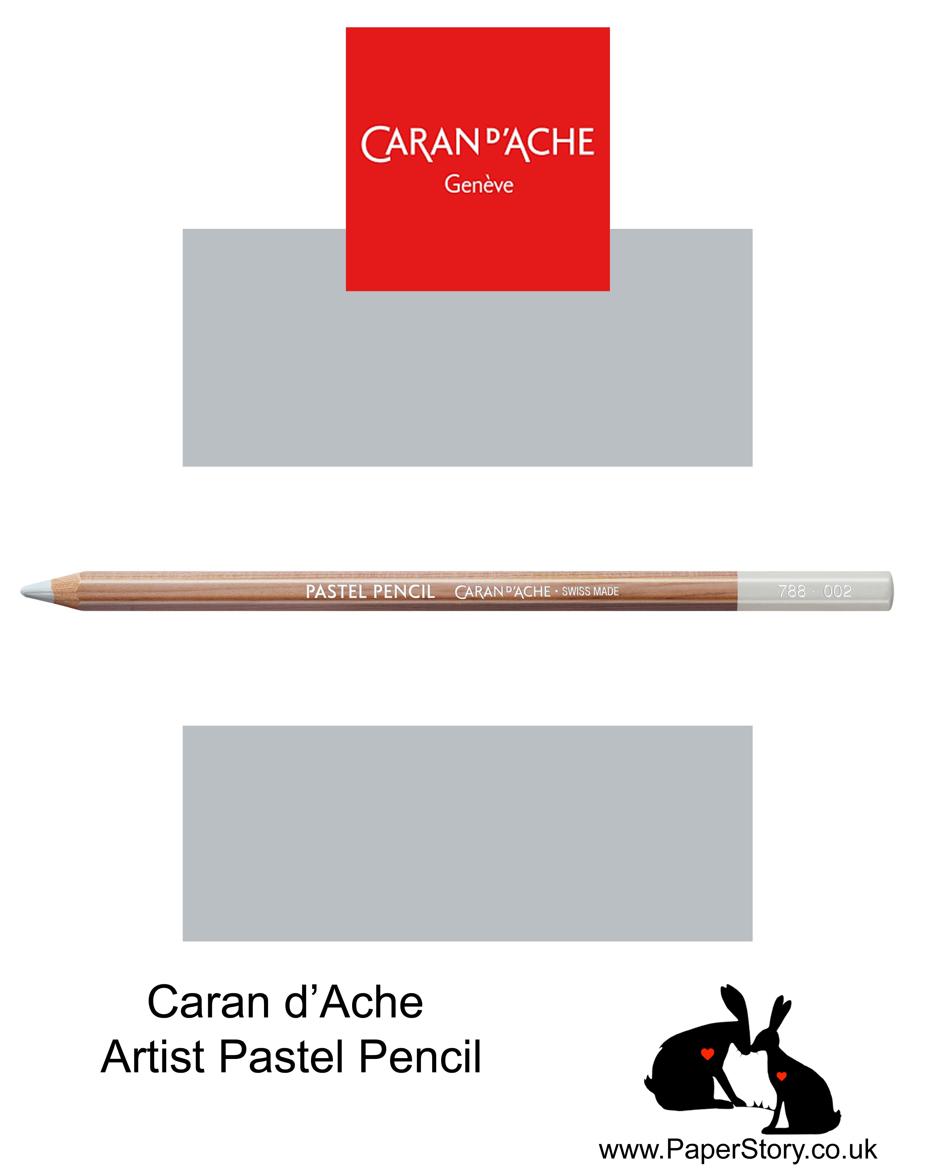 Caran d'Ache Pastel individual Artist Colour Pencils Light Grey 788-003