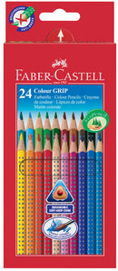Faber Castell Coloured pencils Colour Grip pack of 24-1