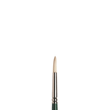 Winsor & Newton Round Hog Long Handle Oil Brush Nº 4