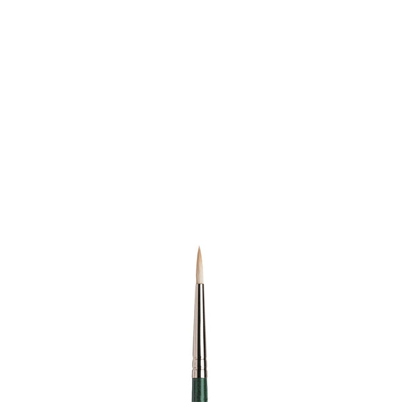 Winsor & Newton Round Hog Long Handle Oil Brush Nº 2