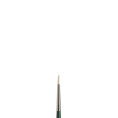 Winsor & Newton Round Hog Long Handle Oil Brush Nº 1