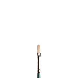 Winsor & Newton Flat Hog Long Handle Oil Brush Nº 2