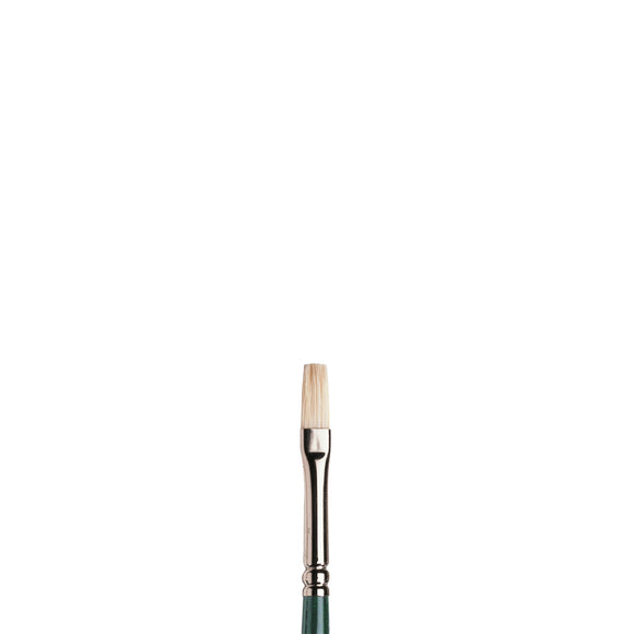 Winsor & Newton Flat Hog Long Handle Oil Brush Nº 2