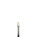 Winsor & Newton Short Flat/Bright Hog Long Handle Oil Brush Nº 2