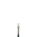 Winsor & Newton Short Flat/Bright Hog Long Handle Oil Brush Nº 1