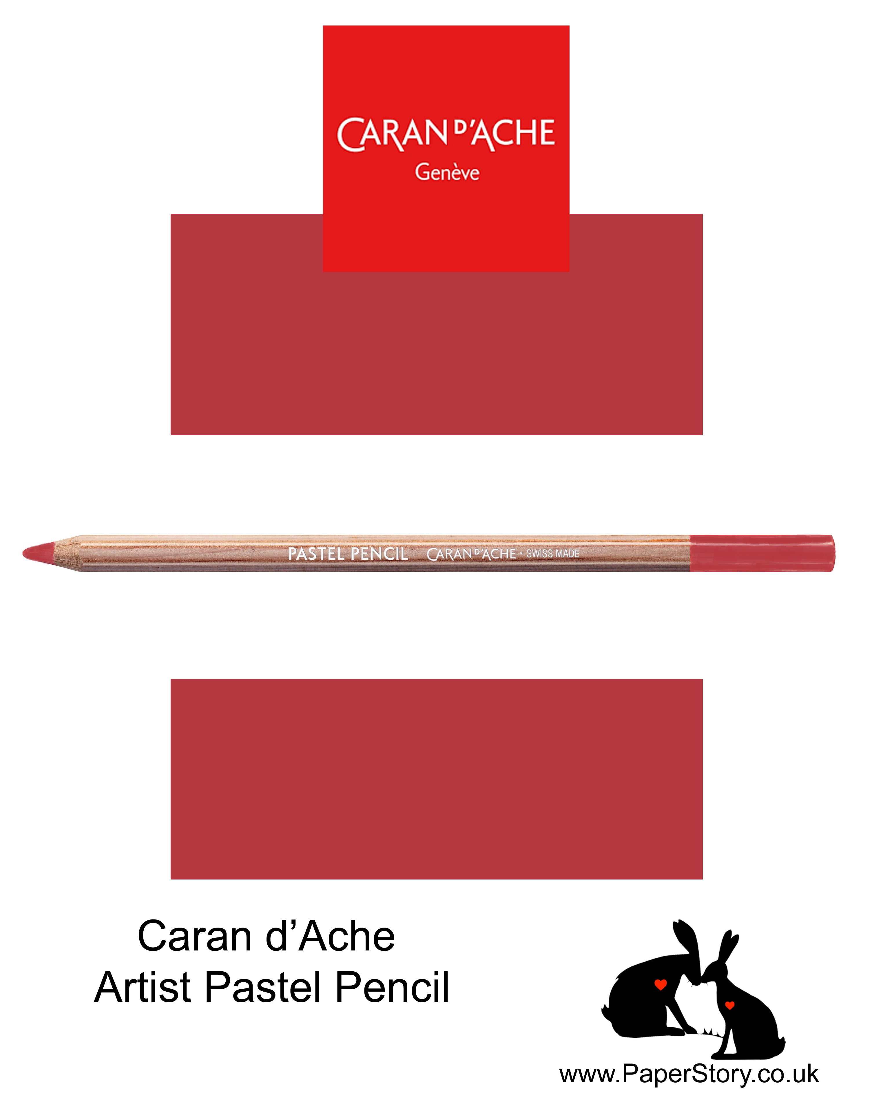Caran d'Ache Pastel individual Artist Colour Pencils Perylene Brown 788-585