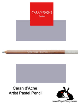 Caran d'Ache Pastel individual Artist Colour Pencils Steel Grey 788-004