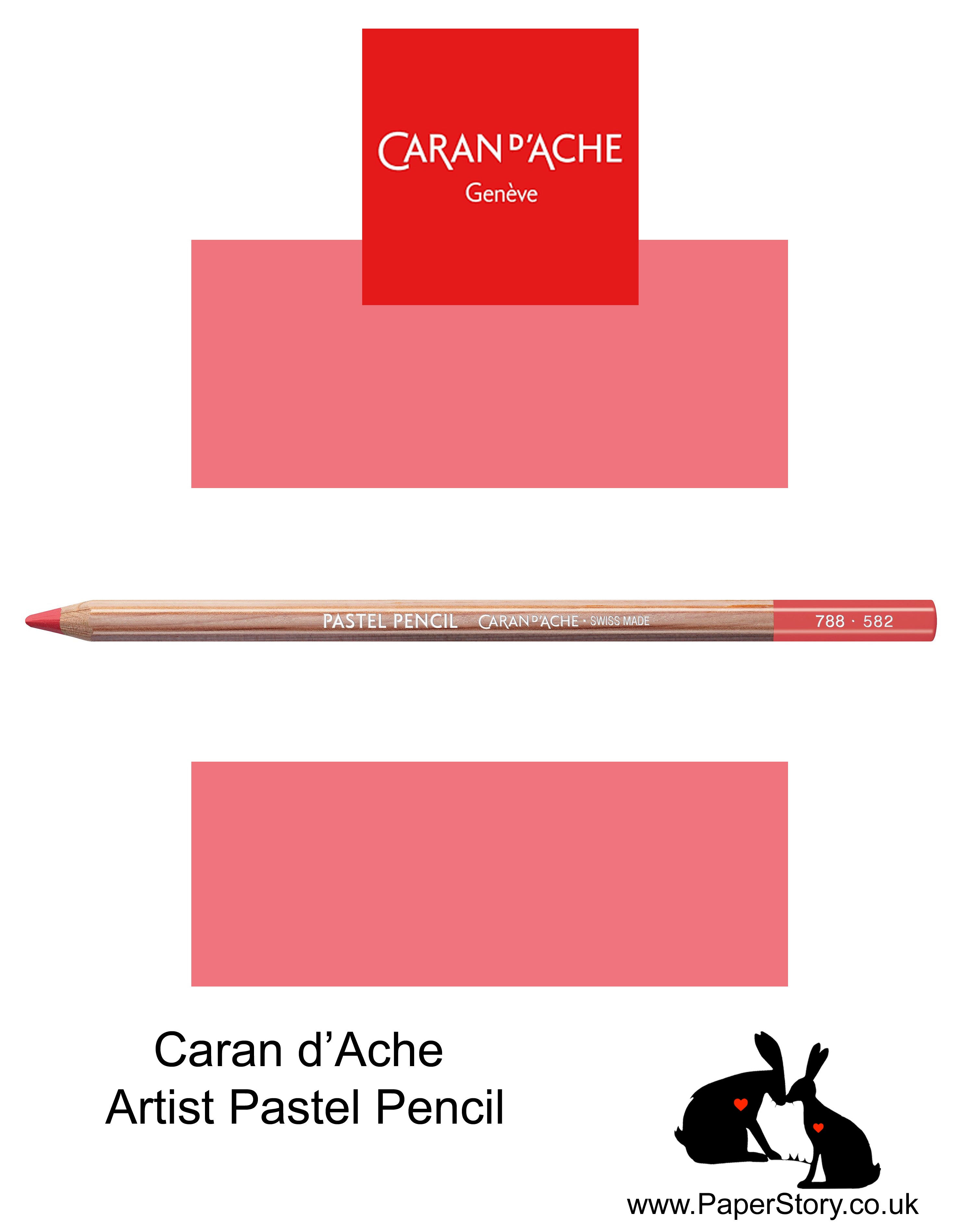 Caran d'Ache Pastel individual Artist Colour Pencils Portrait Pink 788-582