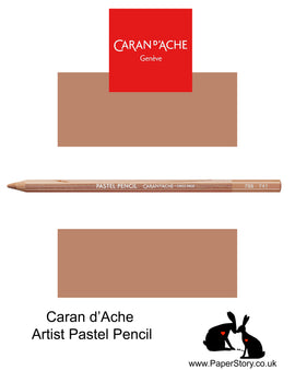 Caran d'Ache Pastel individual Artist Colour Pencils Dark Flesh 5% 788-741