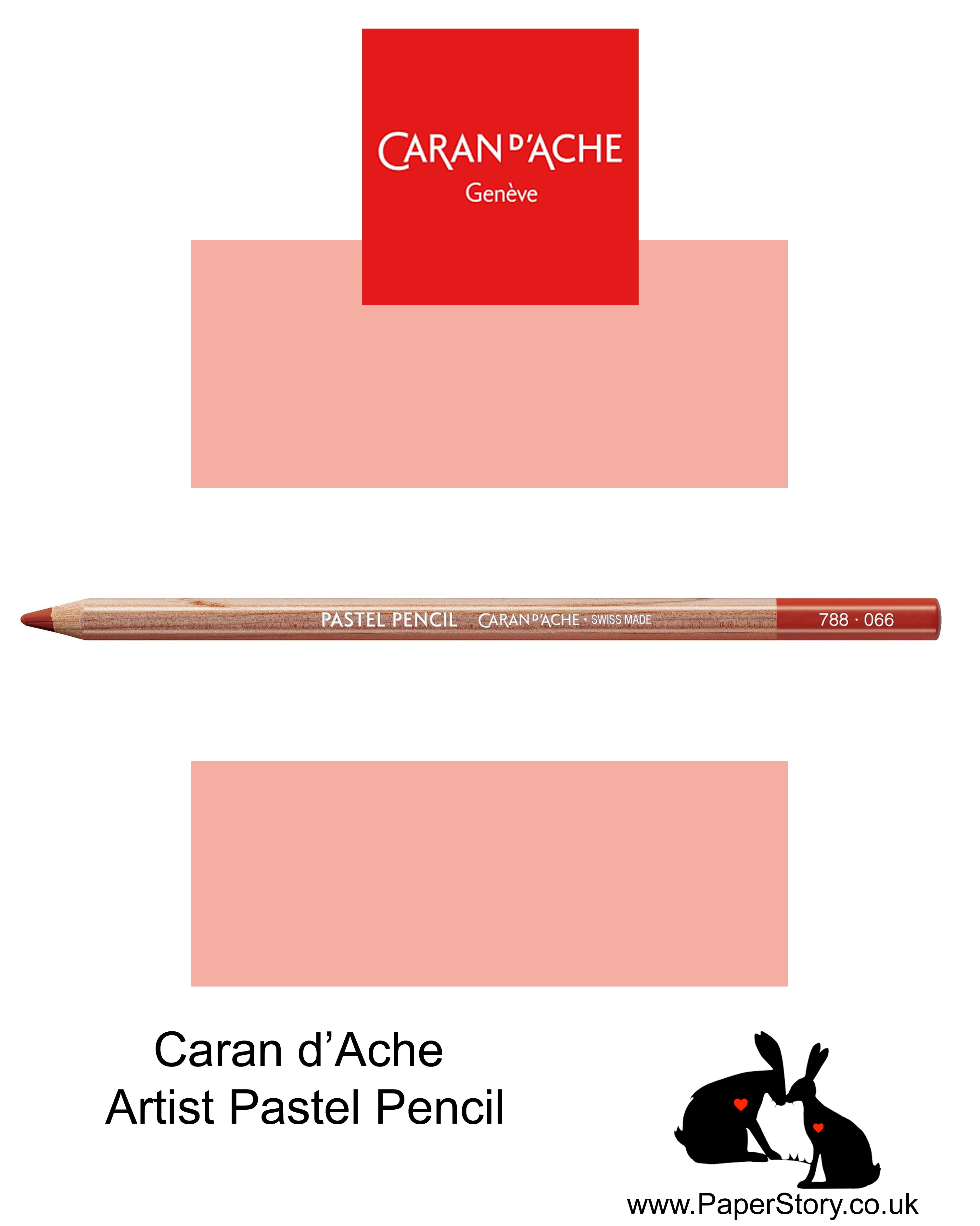Caran d'Ache Pastel individual Artist Colour Pencils Herculanum Red 788-068
