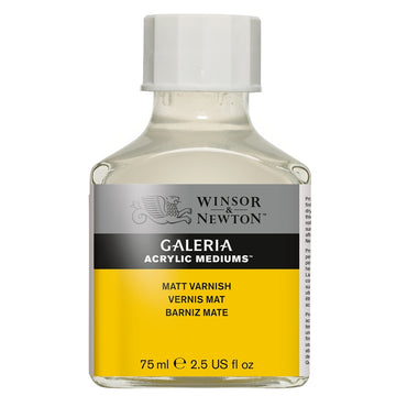 Winsor & Newton Galeria Matt Varnish : 75ml