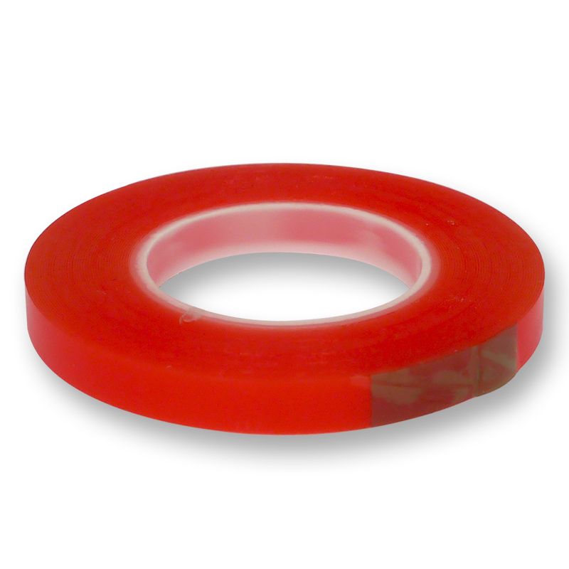 Double Sided Red High tack tape 9 mm x 50m
