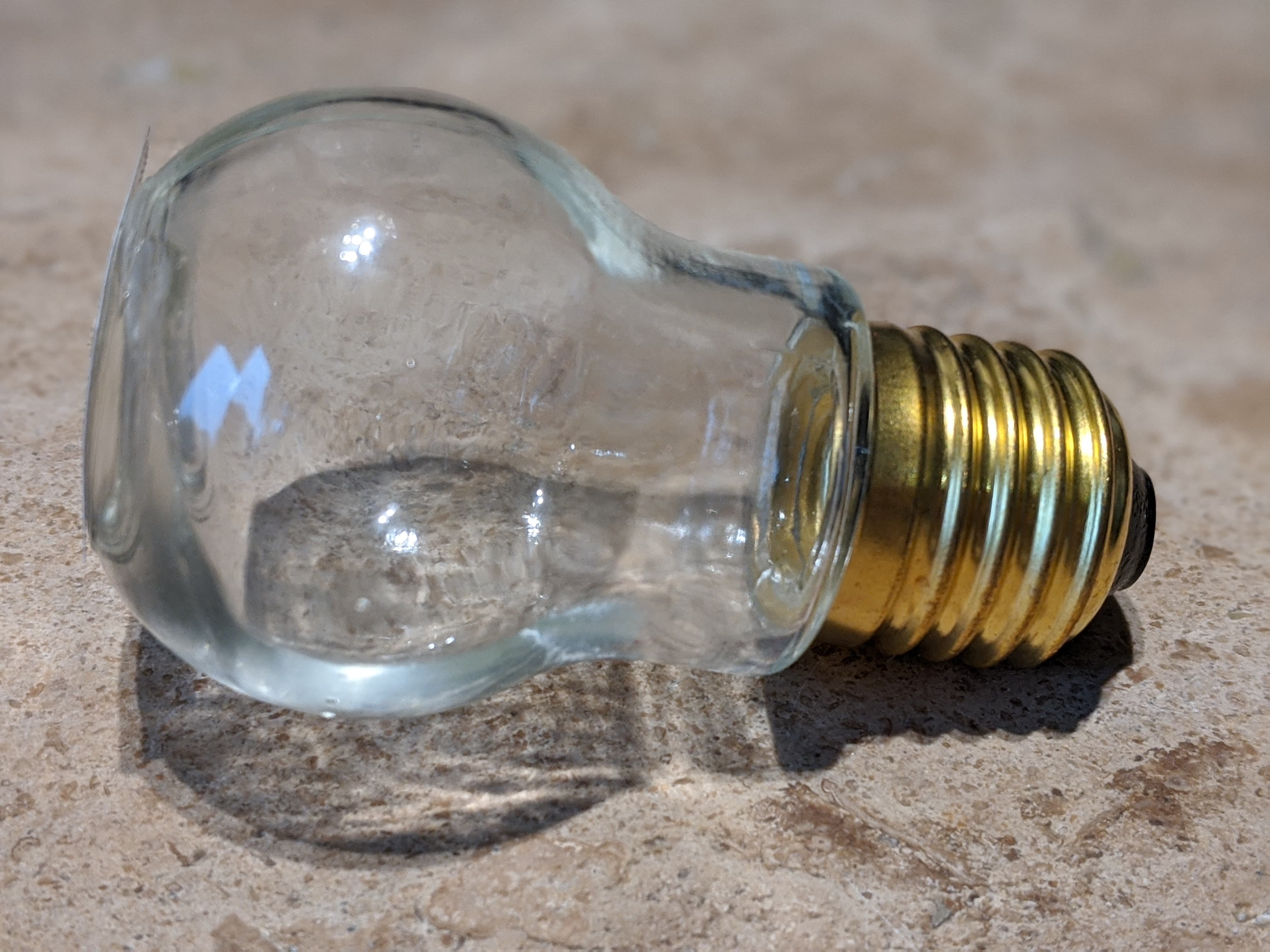 Faux 8cm Light bulb for Polymer Clay modelling