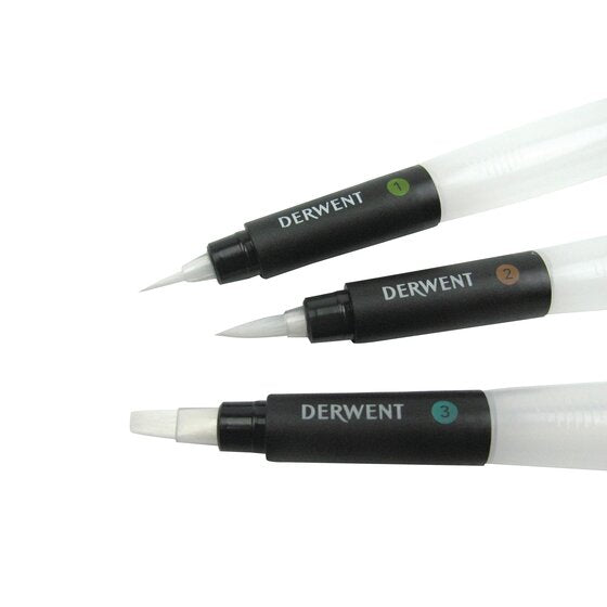 Derwent : Aqua brush water brush : Medium tip