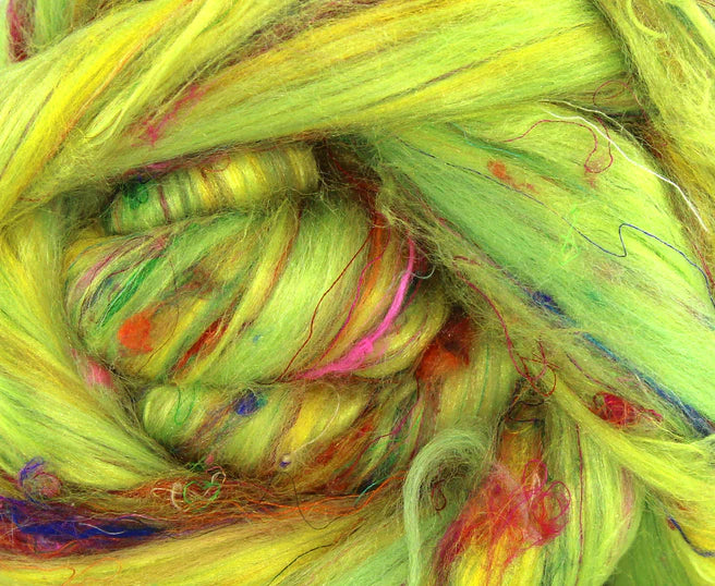 World of Wool Unique Merino, Mulberry, Bamboo & Sari Silk blend