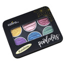 New Finetec Coliro Pearlcolor Watercolour Paints C710 Rainbow