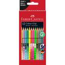 Faber Castell Coloured pencils Colour Grip pack of 12-1