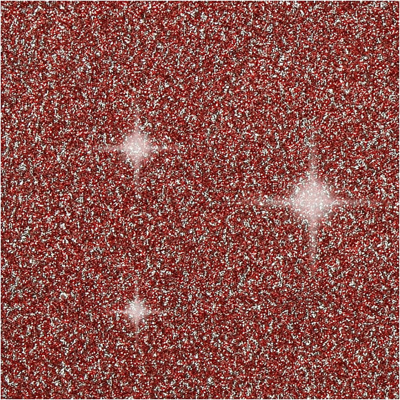 Copy of Dazzling Glitter film 2 metre roll Red