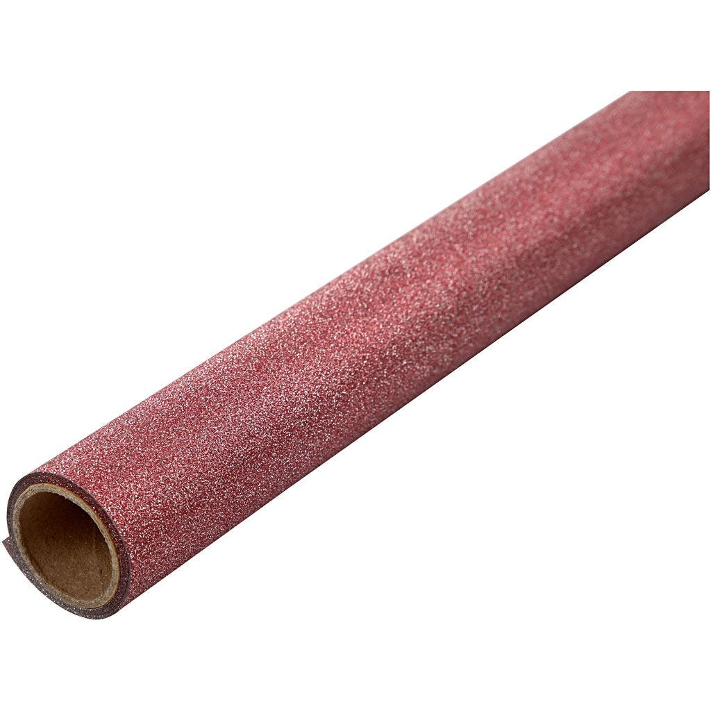 Copy of Dazzling Glitter film 2 metre roll Red