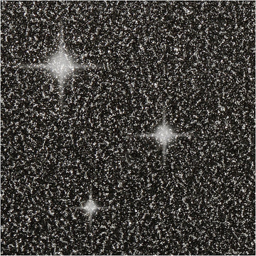 Dazzling Glitter film 2 metre roll Black