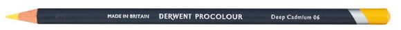 Derwent Procolour pencil Deep Cadmium 06