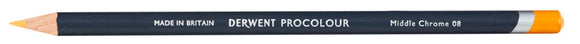 Derwent Procolour pencil Middle Chrome 08