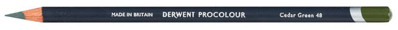 Derwent Procolour pencil Cedar Green 48