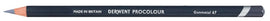 Derwent Procolour pencil Gunmetal 67