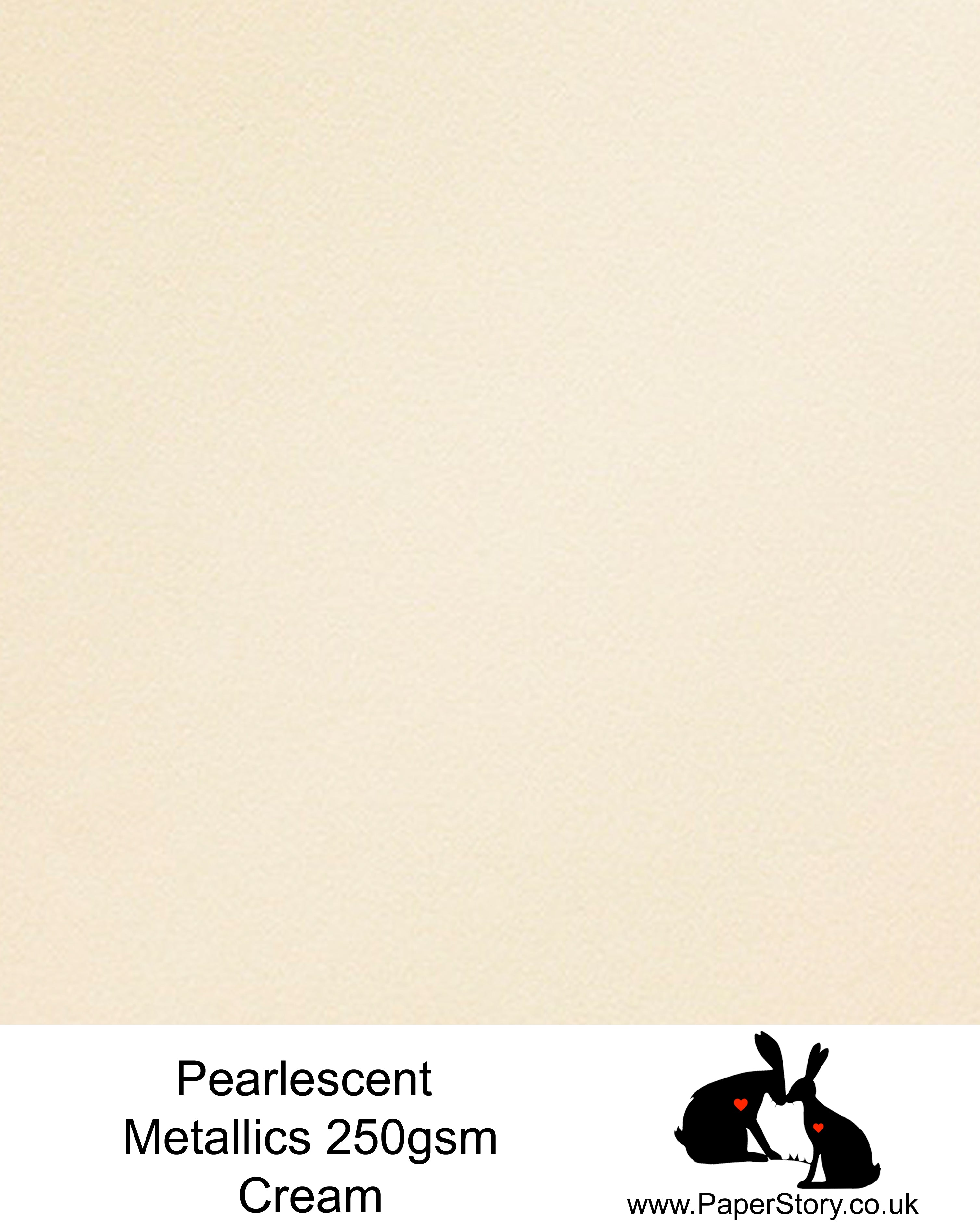 Cream Pearlescent Premium card  250 gsm A4 