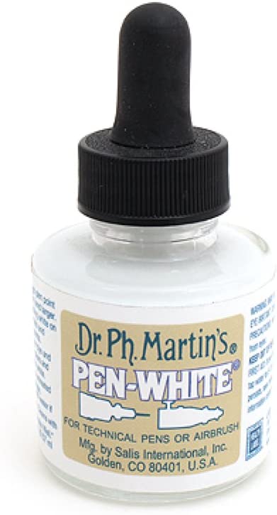 Dr. Ph. Martin Art Medium Pen White 30mls