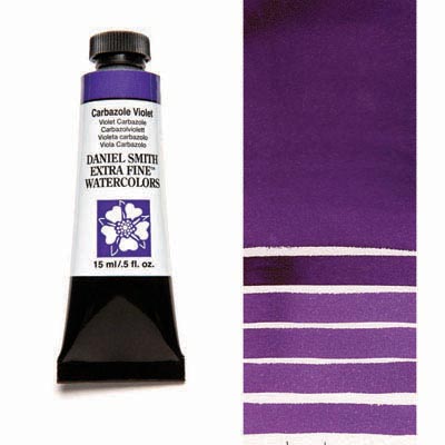 DANIEL SMITH Extra Fine Watercolour Carbazole Violet 15ml tube