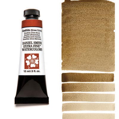 DANIEL SMITH Watercolours 15ml tube Goethite – Brown Ochre