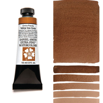 DANIEL SMITH Watercolours 15ml tube Enviro Friendly Yellow Iron Oxide