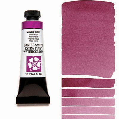 DANIEL SMITH Watercolours 15ml tube Mayan Violet