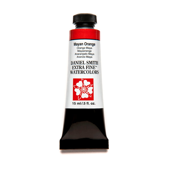 DANIEL SMITH Watercolours 15ml tube Mayan Orange
