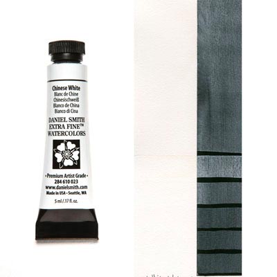 DANIEL SMITH Extra Fine Watercolour : Chinese White 5ml tube