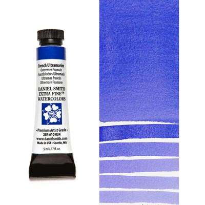 DANIEL SMITH Extra Fine Watercolour : French Ultramarine 5ml tube