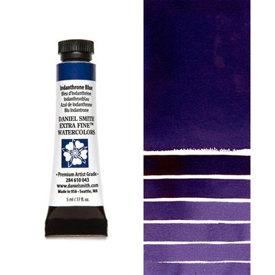 DANIEL SMITH Extra Fine Watercolour :Indanthrone Blue 5ml tube